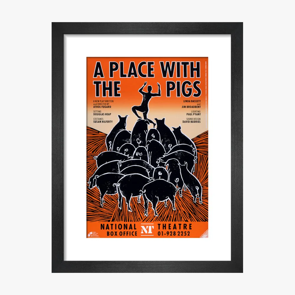 A Place with the Pigs 1988 Print - Image 3