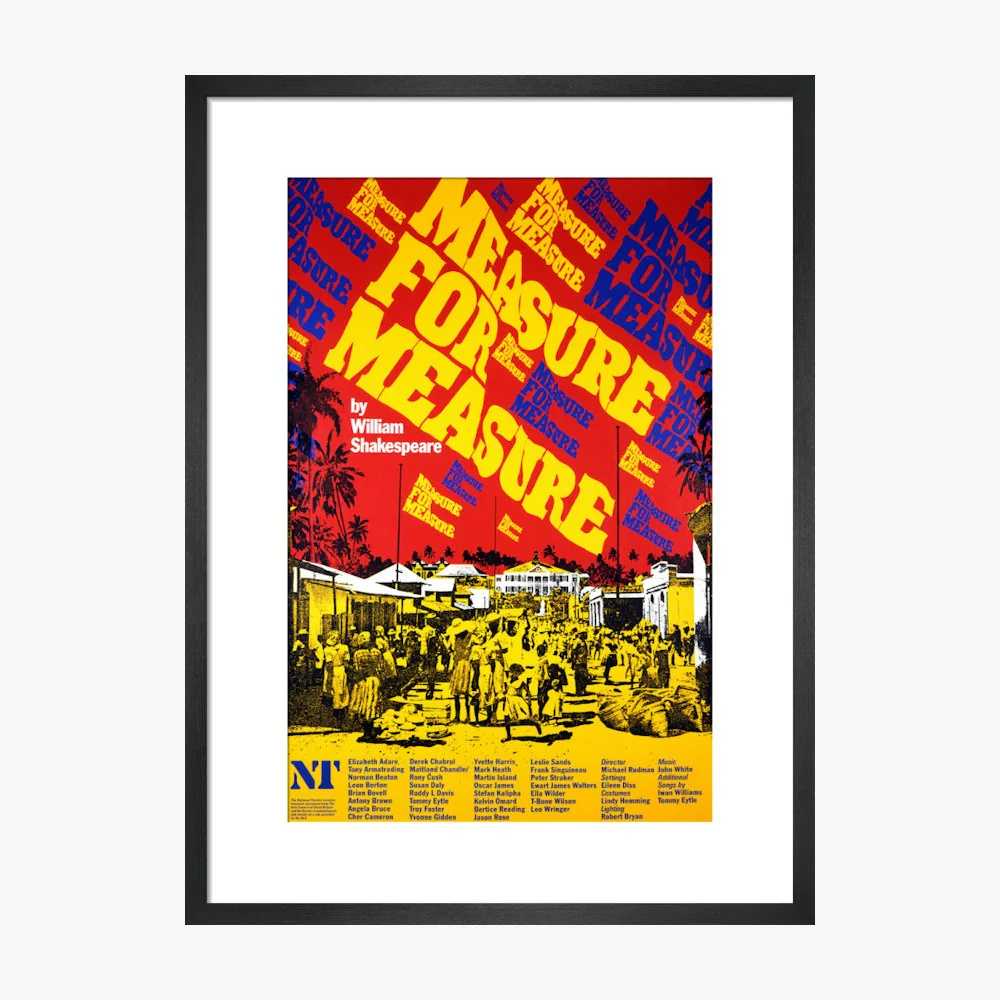 Measure for Measure 1974 Print - Image 11