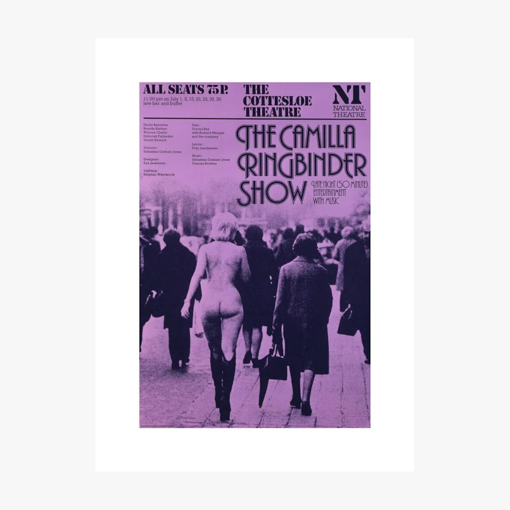 The Camilla Ringbinder Show 1977 Print - Image 2