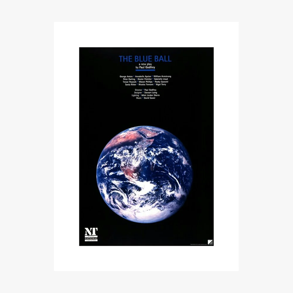 The Blue Ball 1995 Print - Image 10
