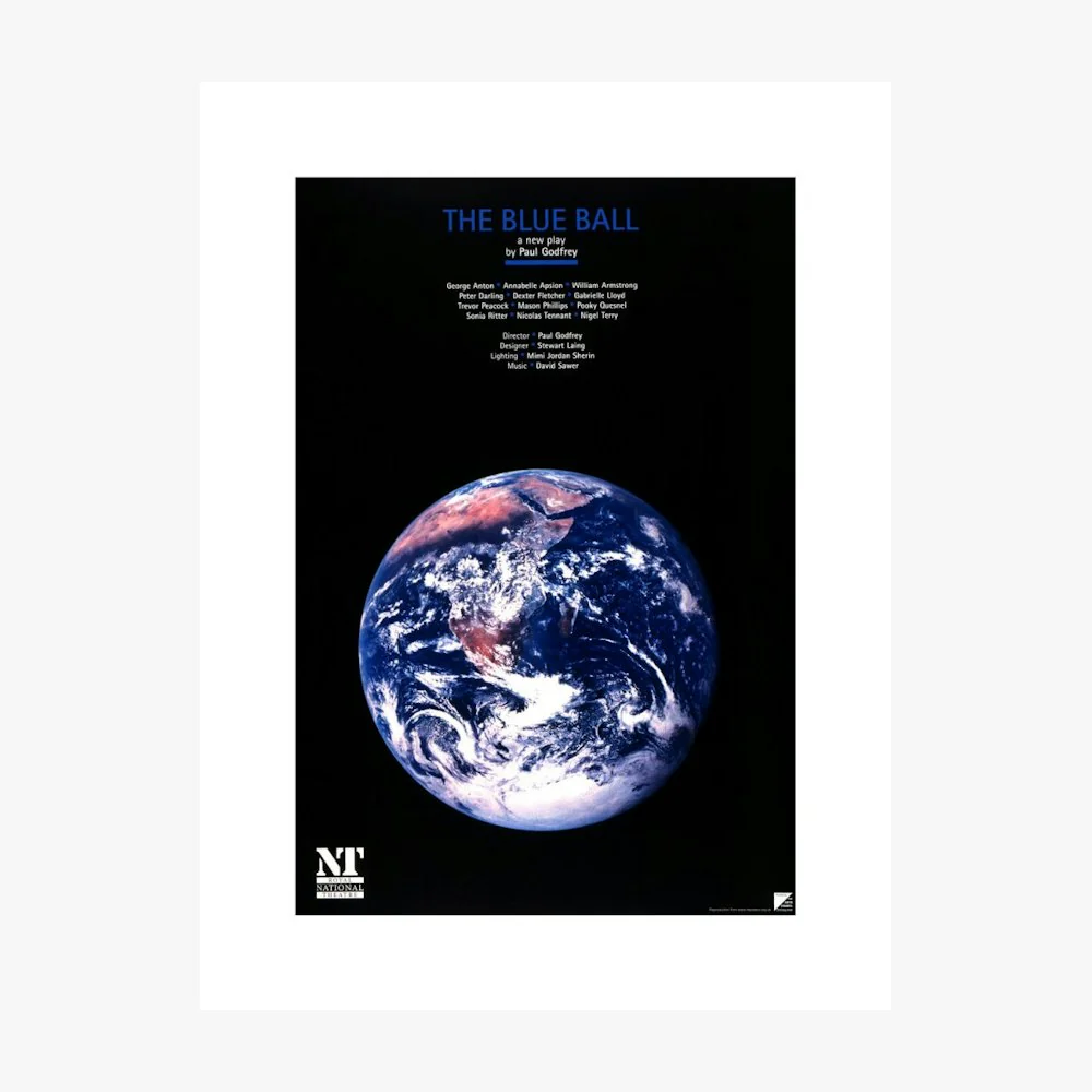 The Blue Ball 1995 Print - Image 14