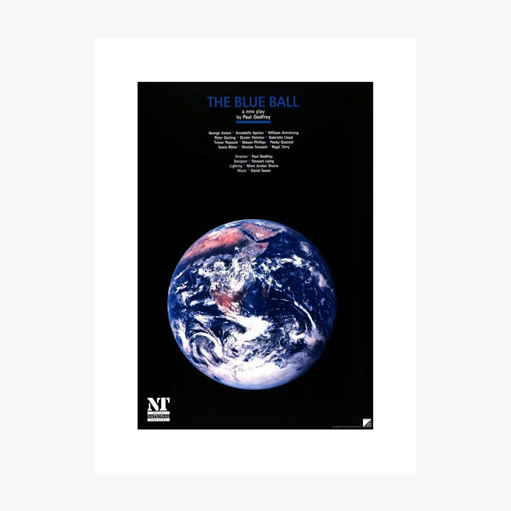 The Blue Ball 1995 Print - Image 6