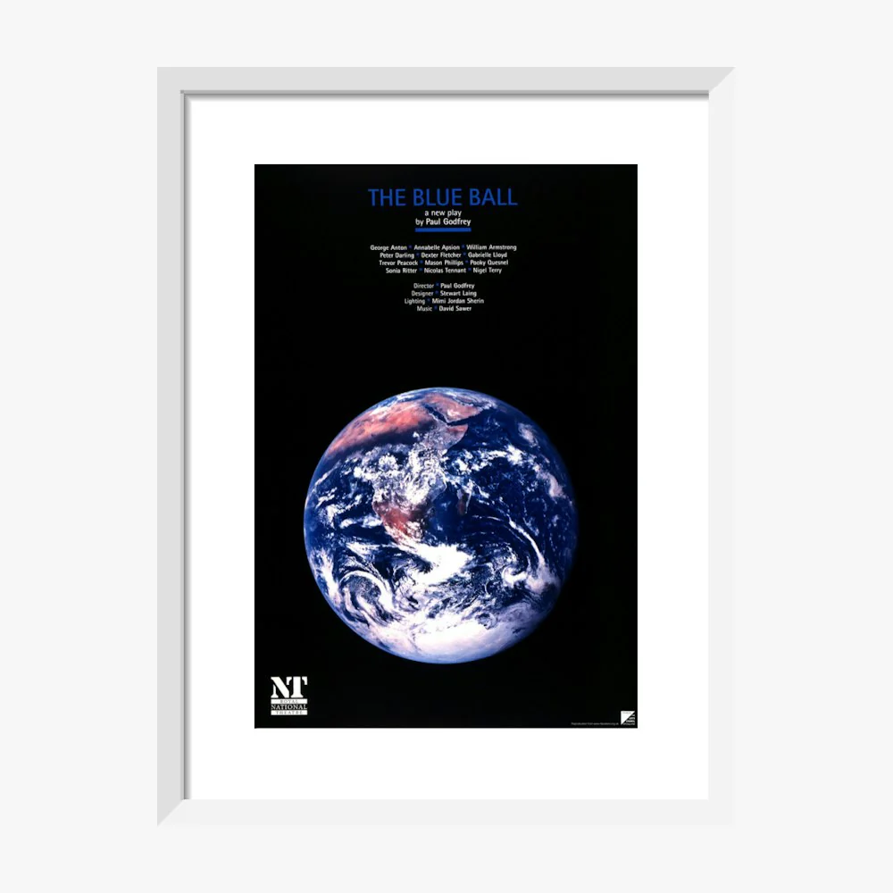 The Blue Ball 1995 Print - Image 8