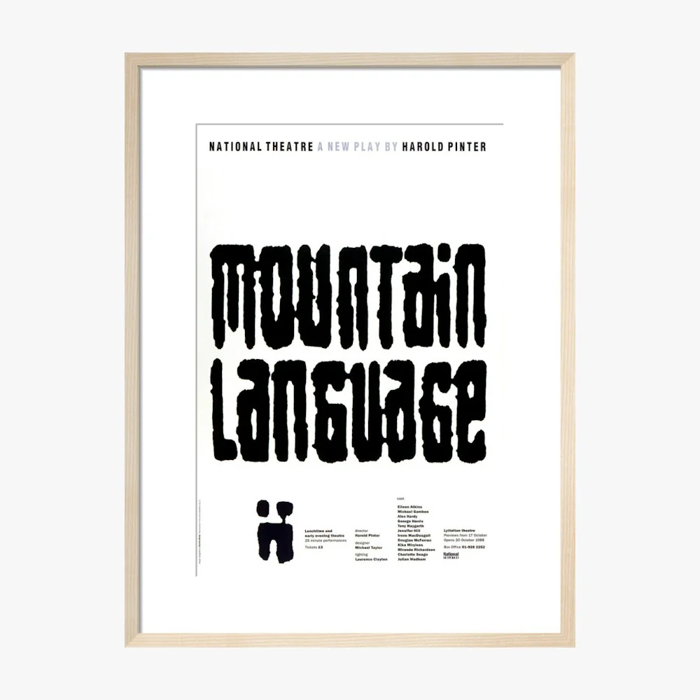 Mountain Language 1988 Print - Image 13