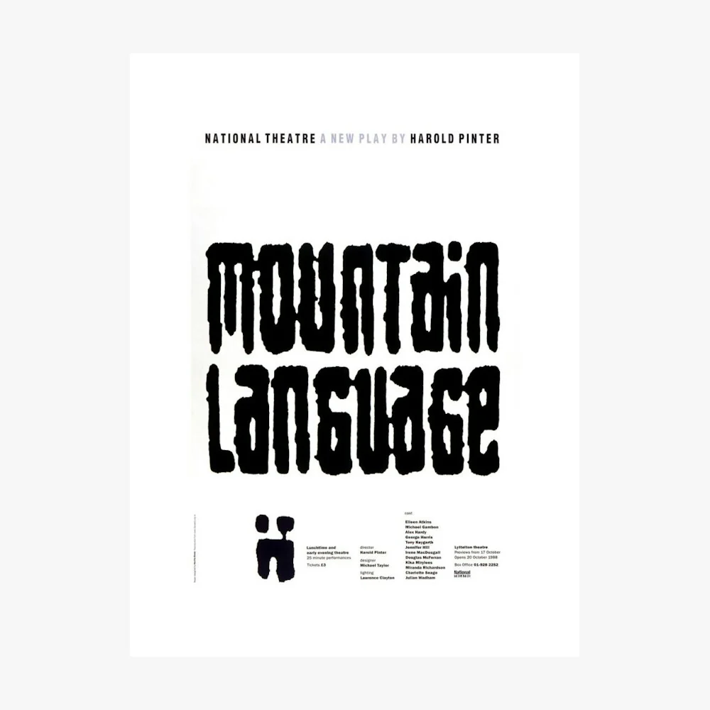 Mountain Language 1988 Print - Image 2