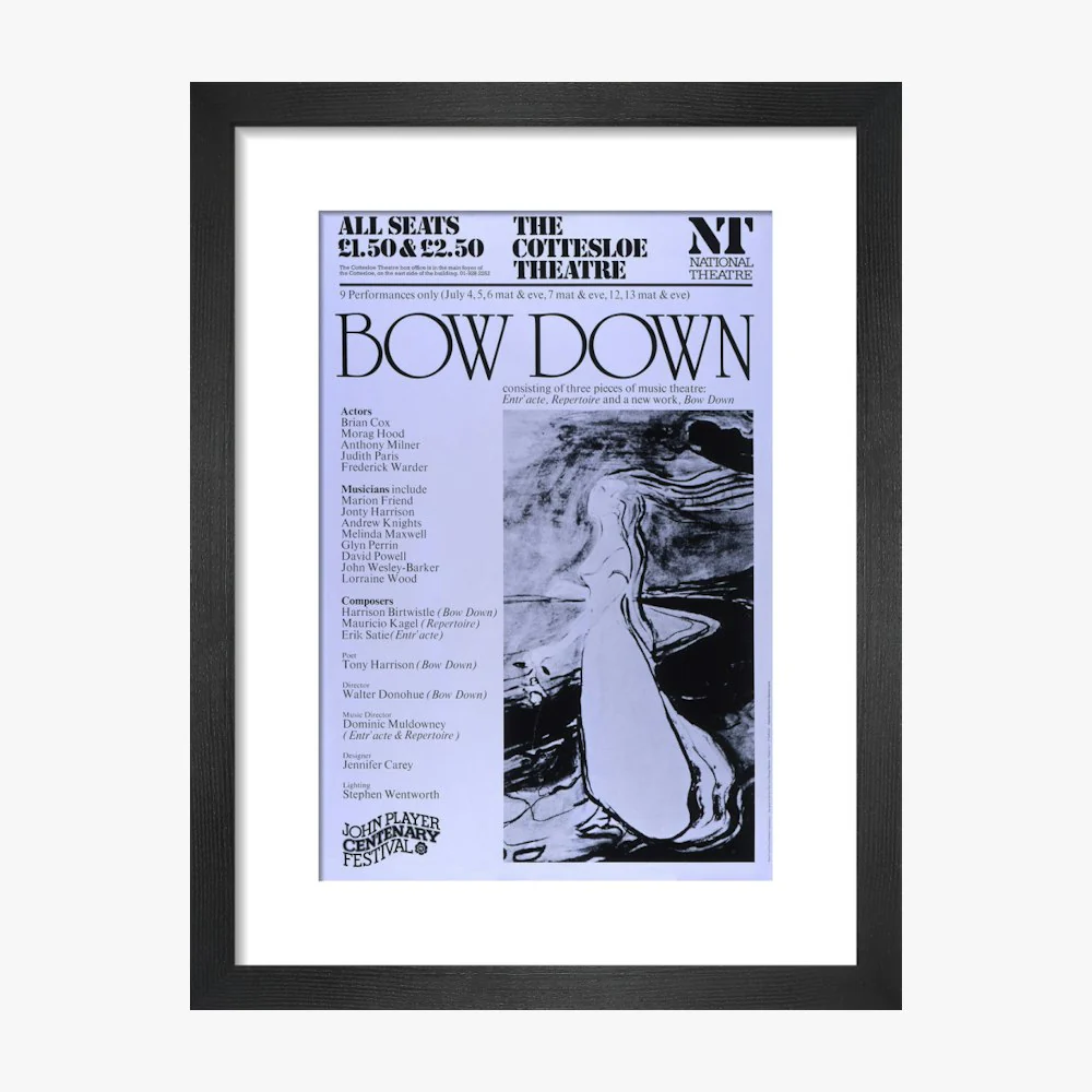 Bow Down 1977 Print - Image 3