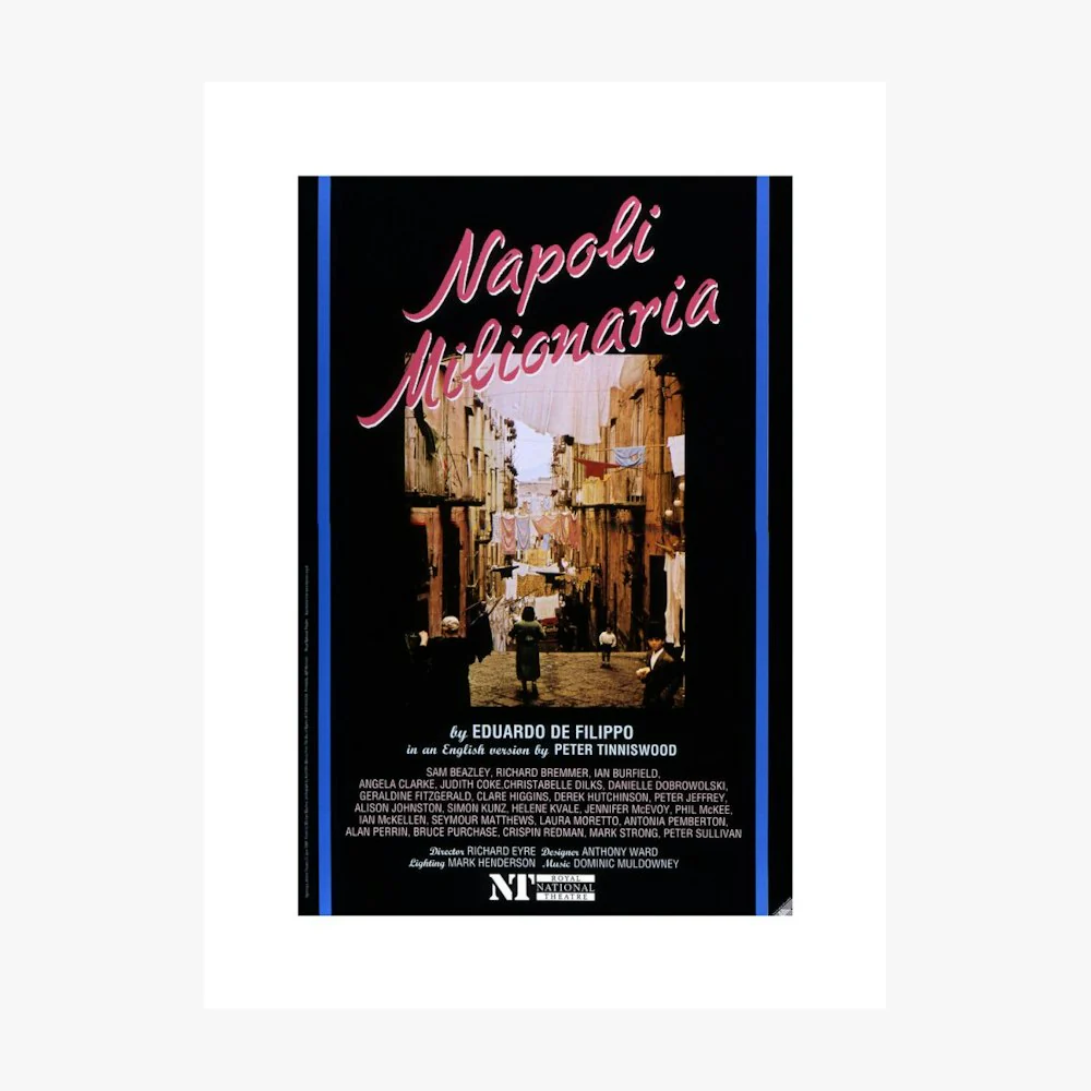 Napoli Milionaria 1991 Print - Image 2