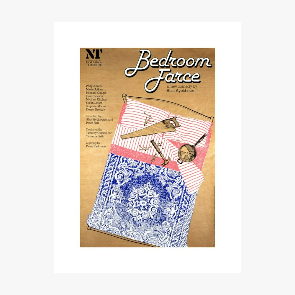 Bedroom Farce 1977 Print - Image 14