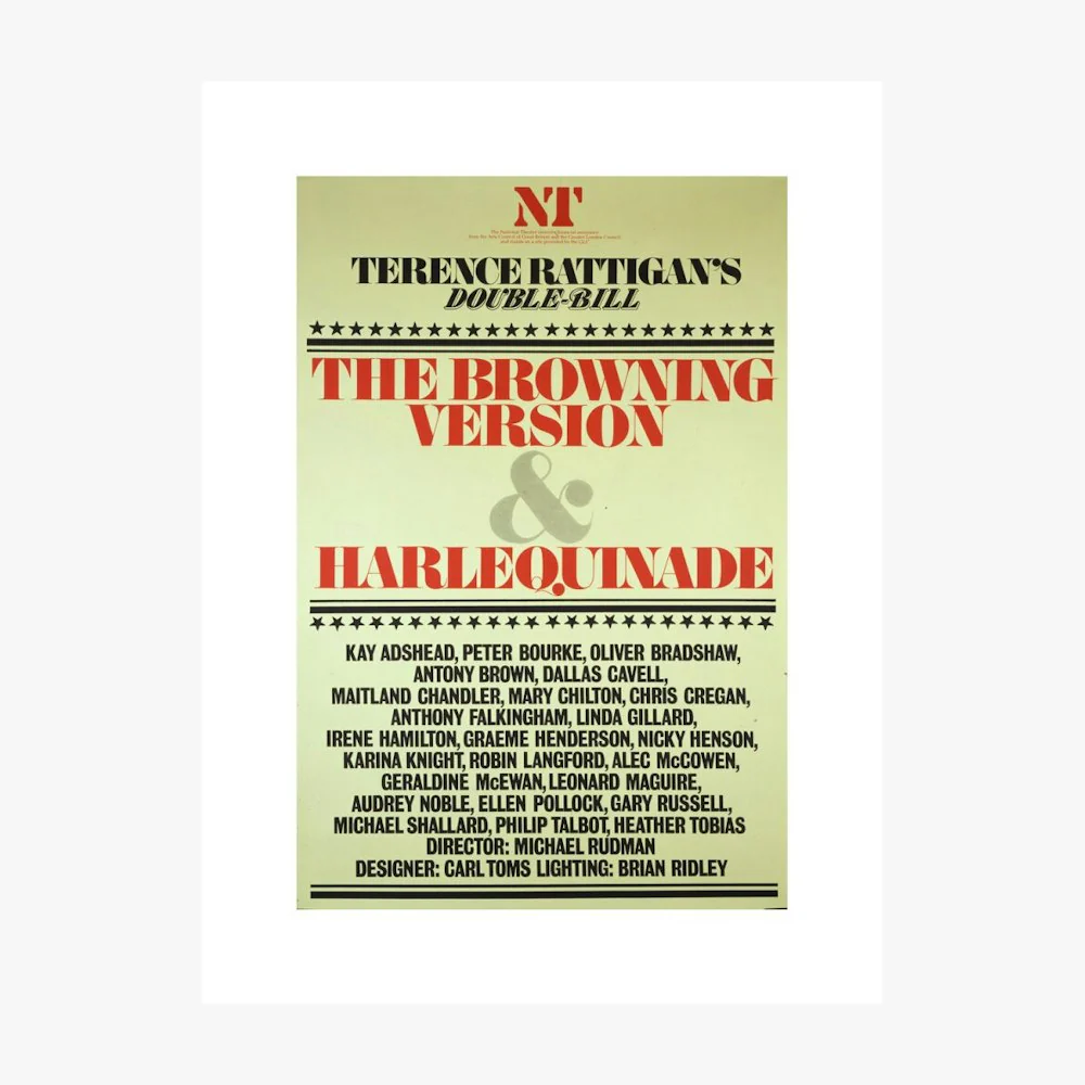 The Browning Version and Harlequinade 1980 Print - Image 14