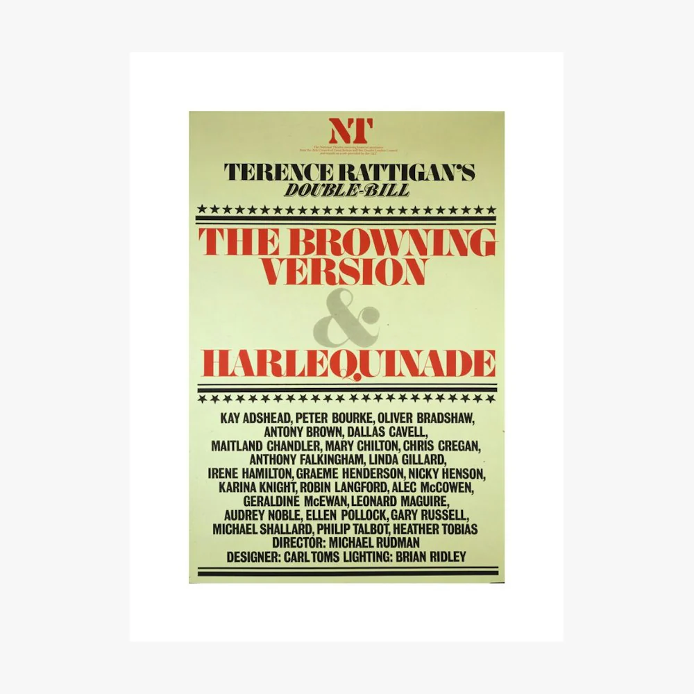 The Browning Version and Harlequinade 1980 Print - Image 6