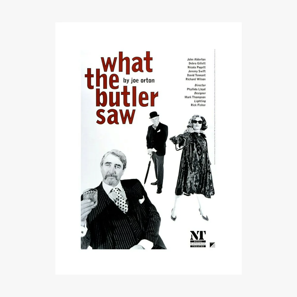 What the Butler Saw 1995 Print - Image 10