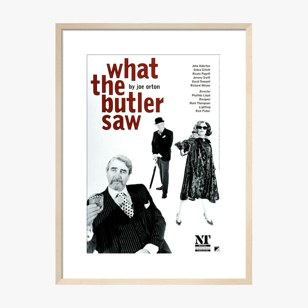 What the Butler Saw 1995 Print - Image 13