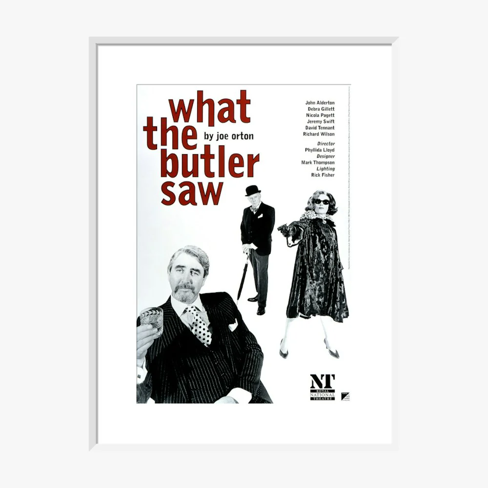 What the Butler Saw 1995 Print - Image 16