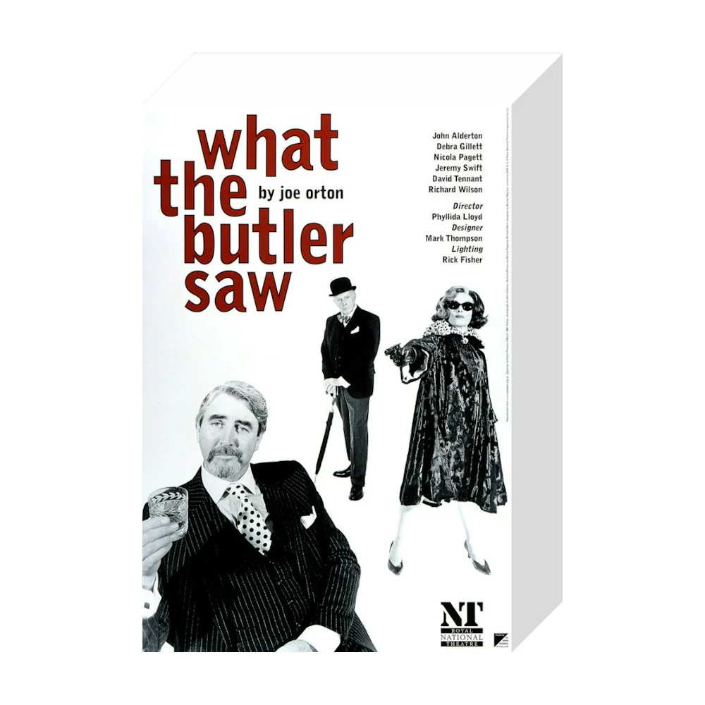 What the Butler Saw 1995 Print - Image 18