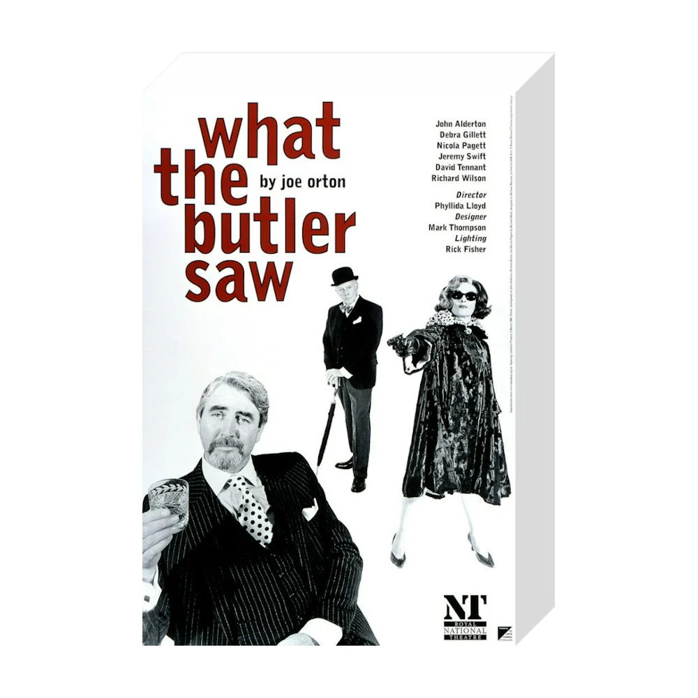 What the Butler Saw 1995 Print - Image 19