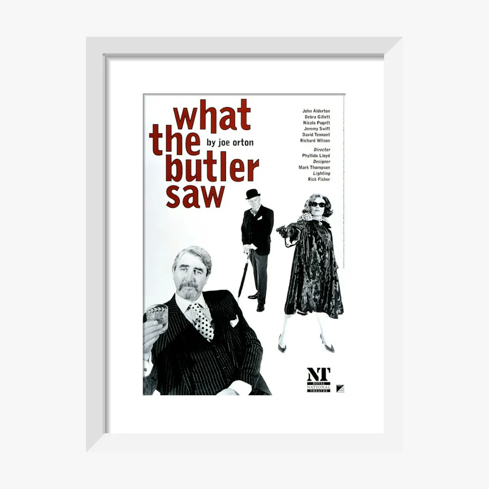 What the Butler Saw 1995 Print - Image 4