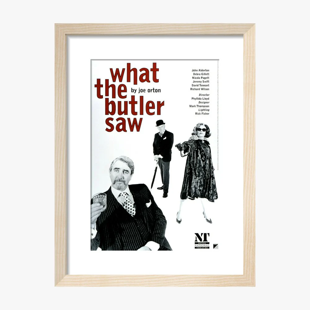 What the Butler Saw 1995 Print - Image 5