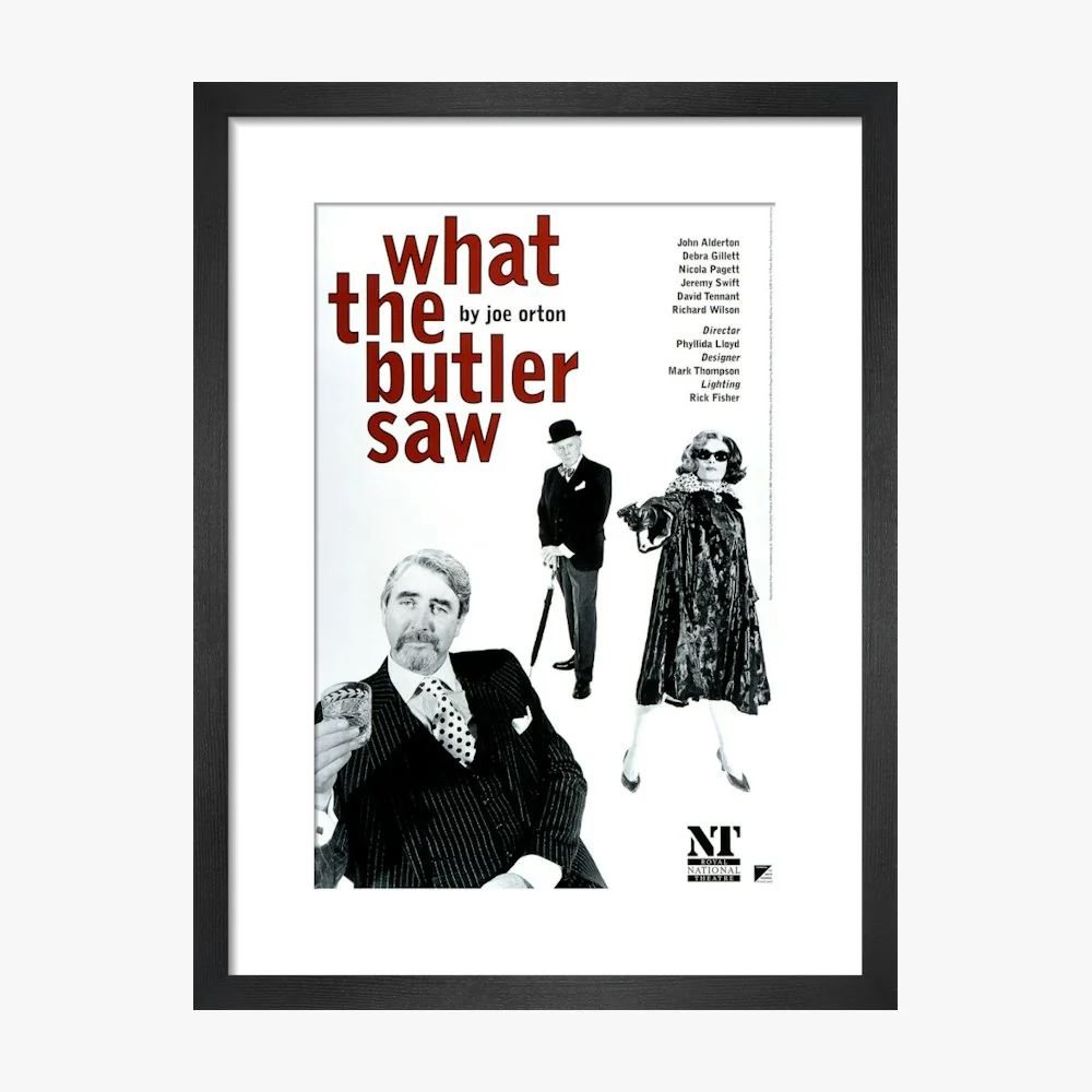 What the Butler Saw 1995 Print - Image 7