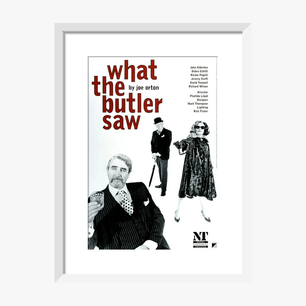 What the Butler Saw 1995 Print - Image 8