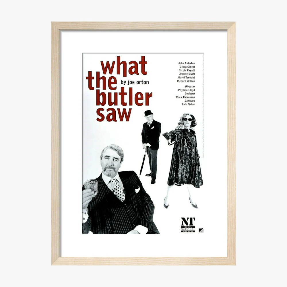 What the Butler Saw 1995 Print - Image 9