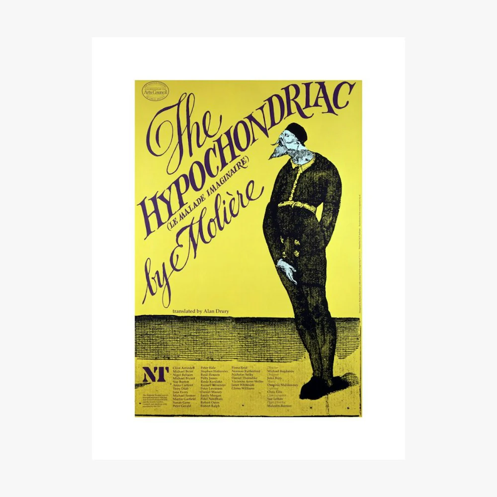The Hypochondriac 1981 Print - Image 10