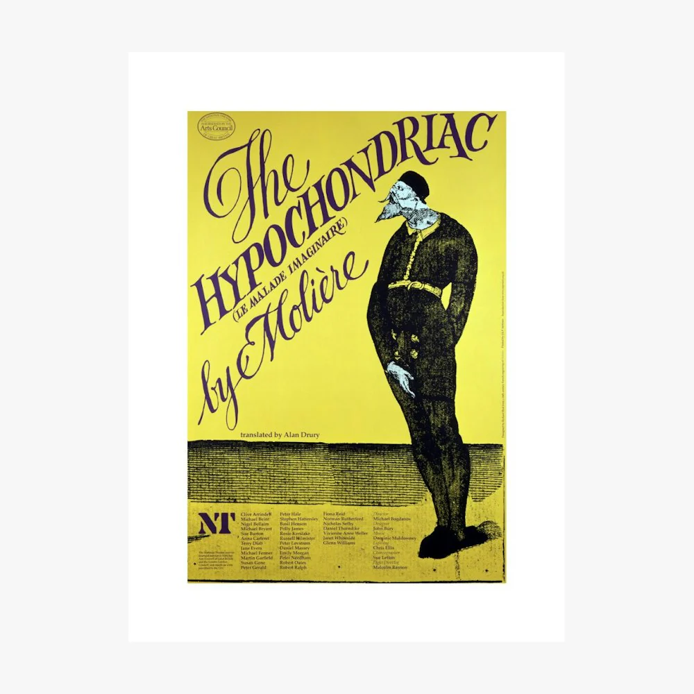 The Hypochondriac 1981 Print - Image 6
