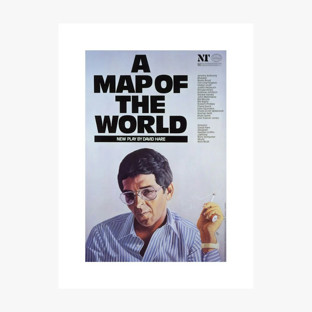 A Map of the World 1983 Print - Image 2