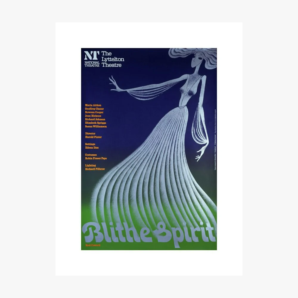 Blithe Spirit 1976 Print - Image 2