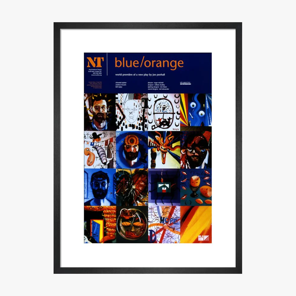 Blue/Orange 2000 Print - Image 11
