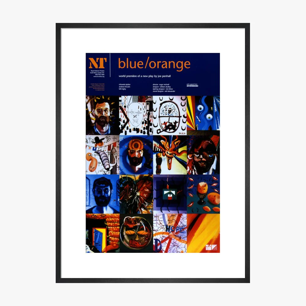Blue/Orange 2000 Print - Image 15