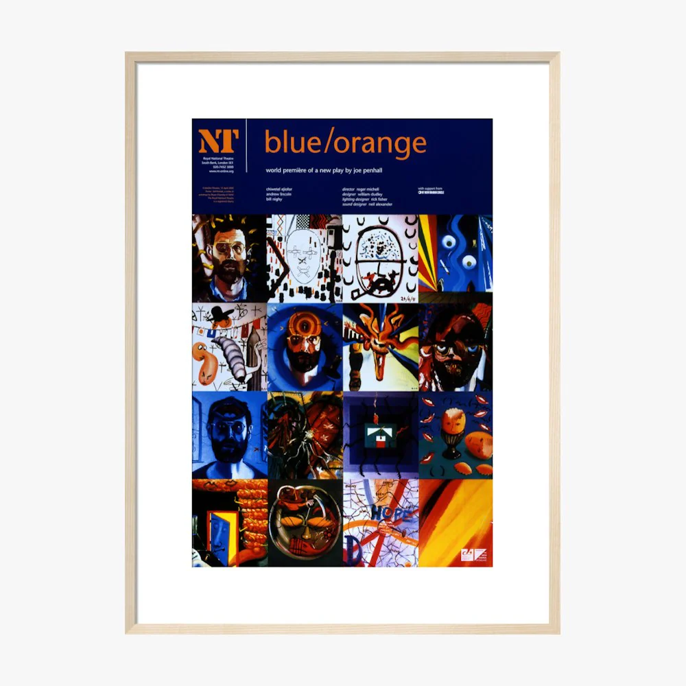Blue/Orange 2000 Print - Image 17
