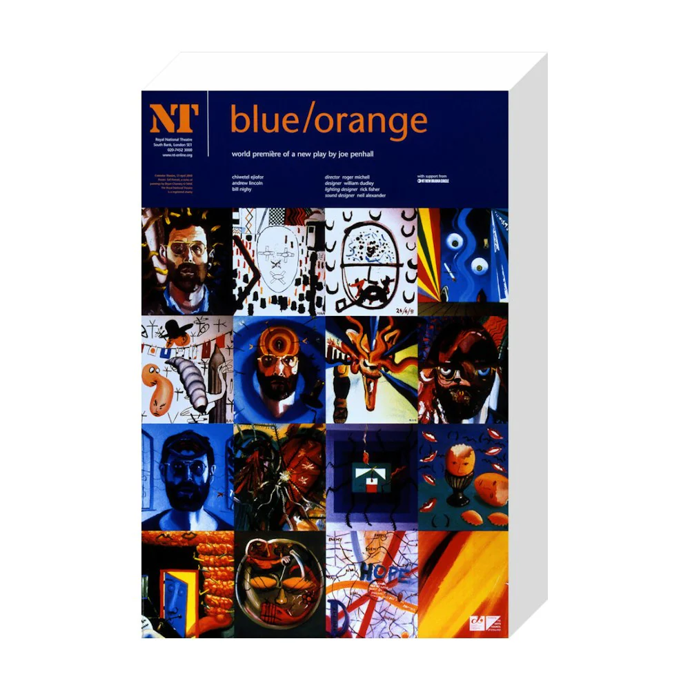 Blue/Orange 2000 Print - Image 19