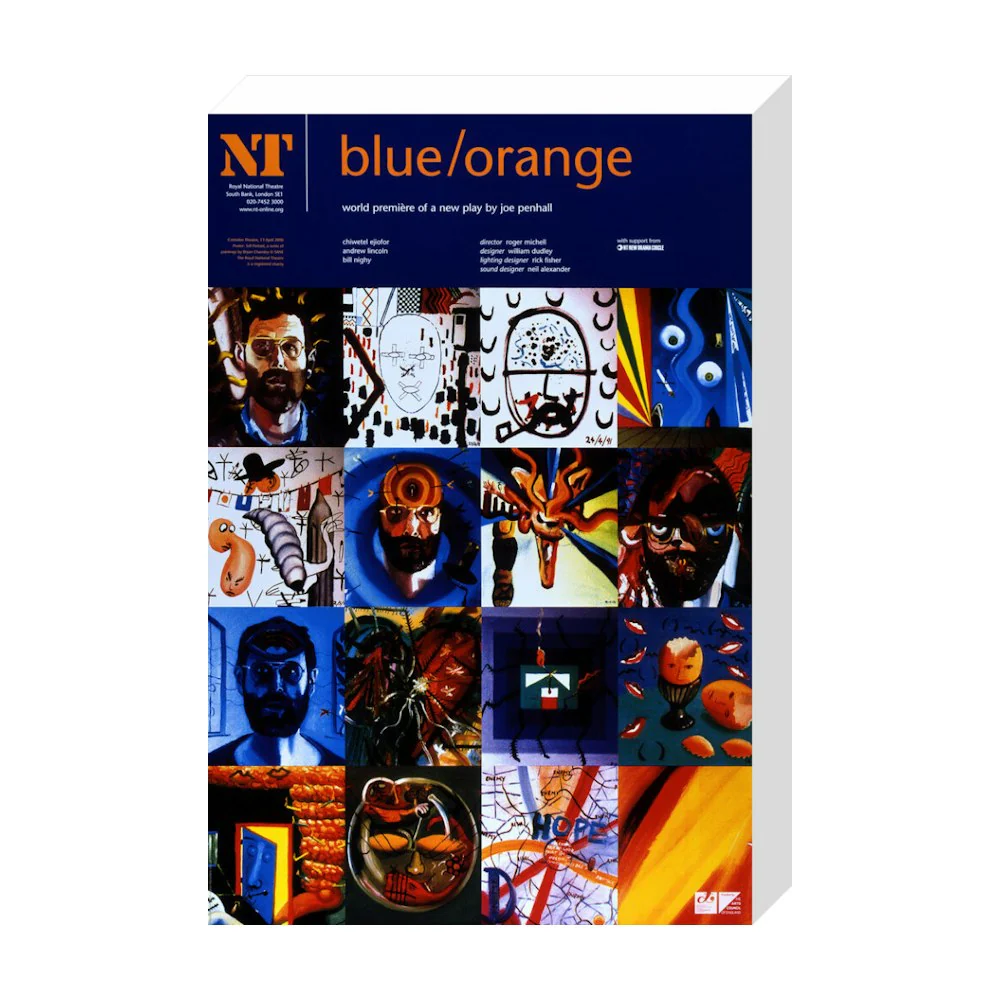 Blue/Orange 2000 Print - Image 20