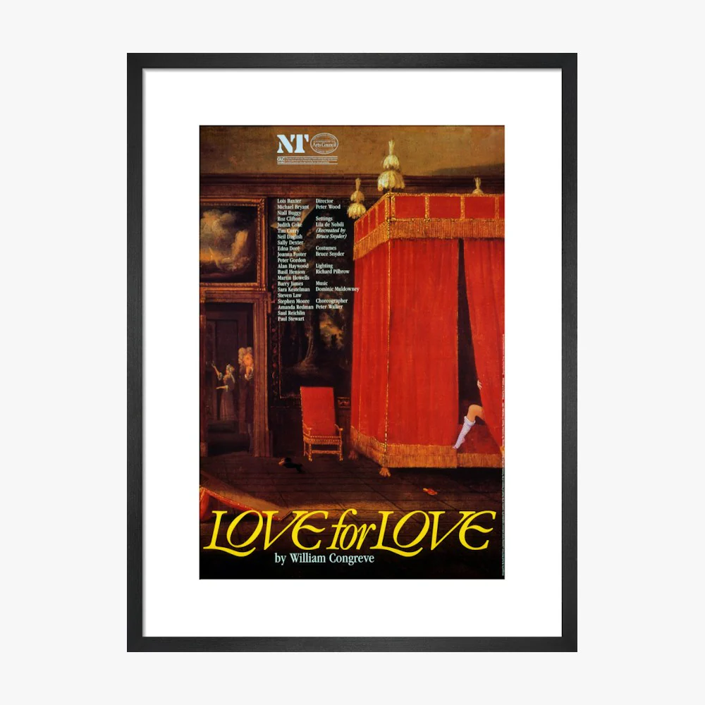 Love for Love 1985 Print - Image 11