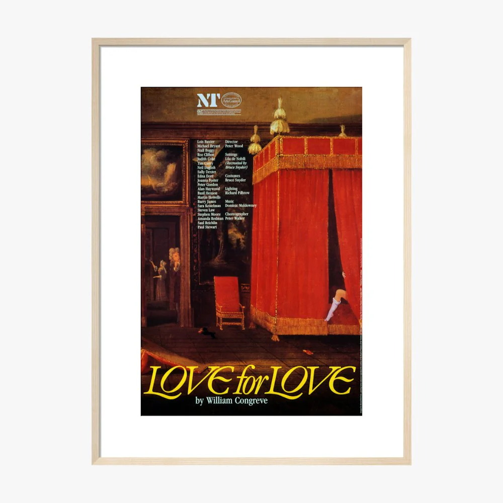 Love for Love 1985 Print - Image 17