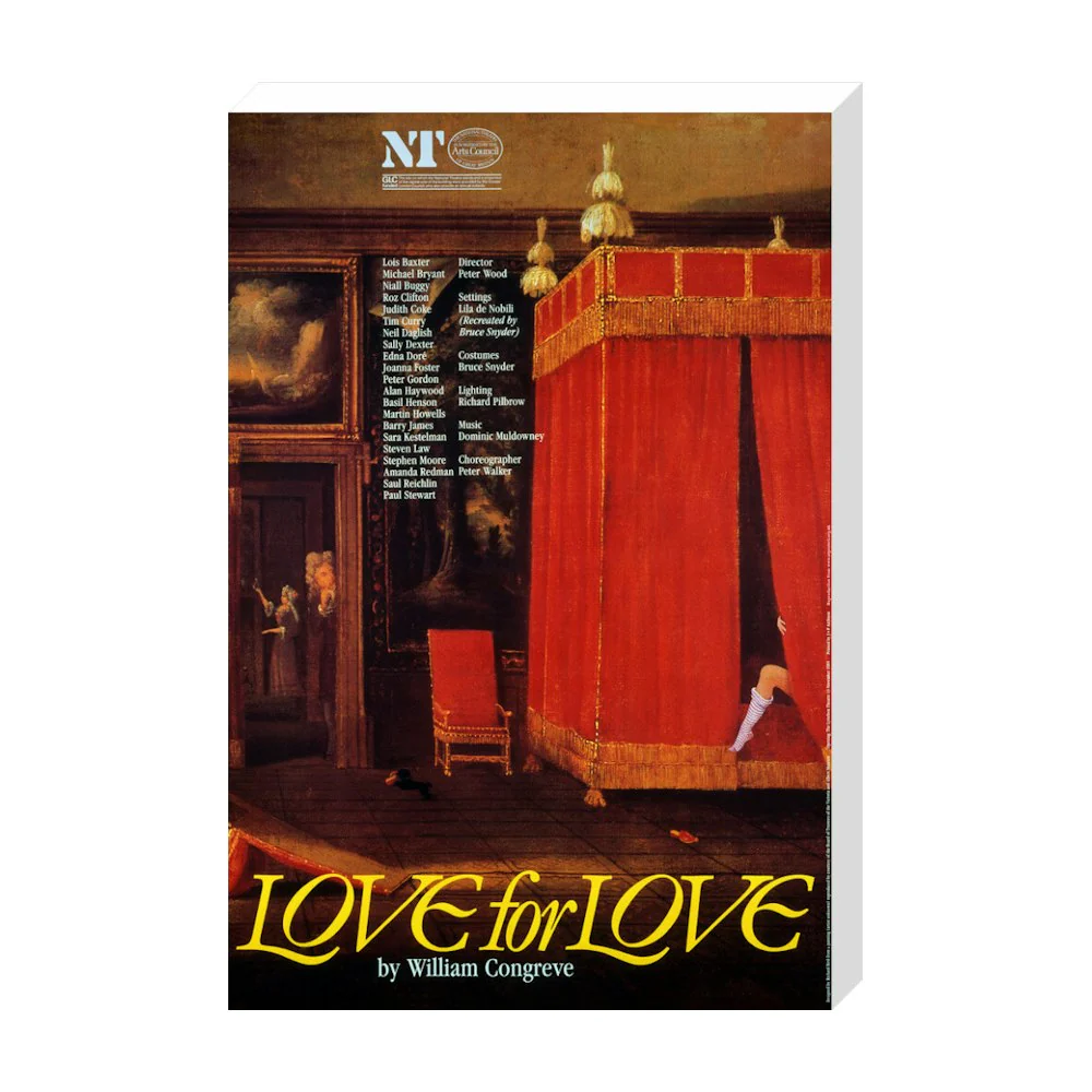Love for Love 1985 Print - Image 21