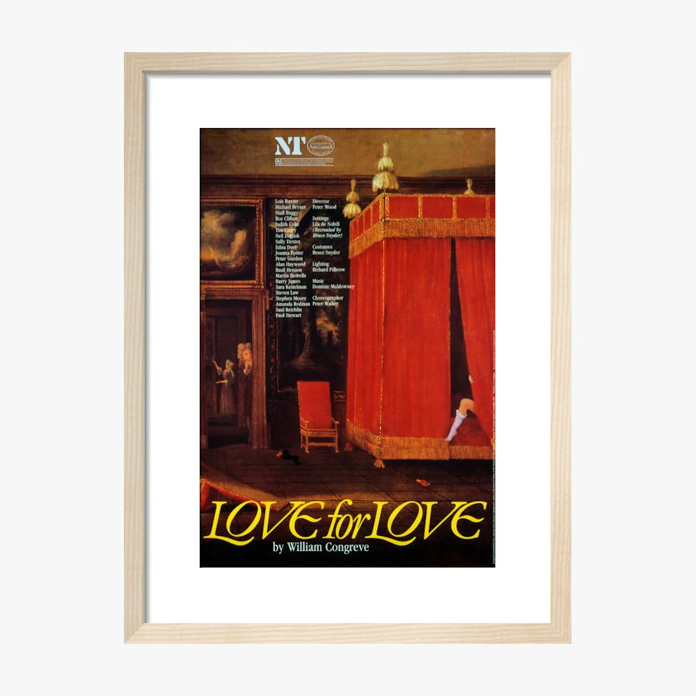 Love for Love 1985 Print - Image 9