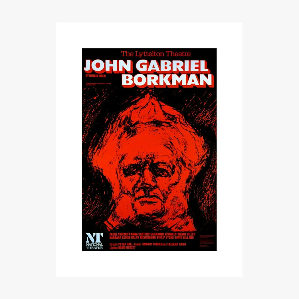 John Gabriel Borkman 1975 Print - Image 2