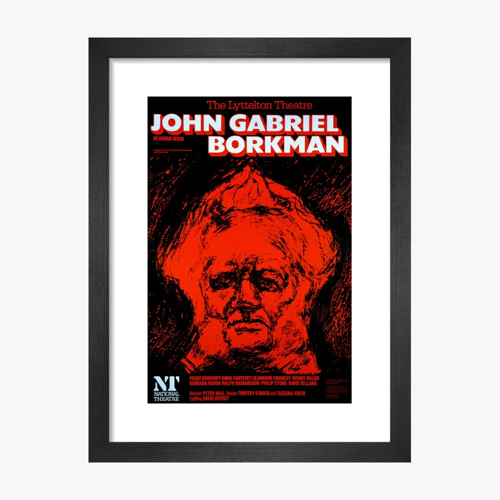 John Gabriel Borkman 1975 Print - Image 3