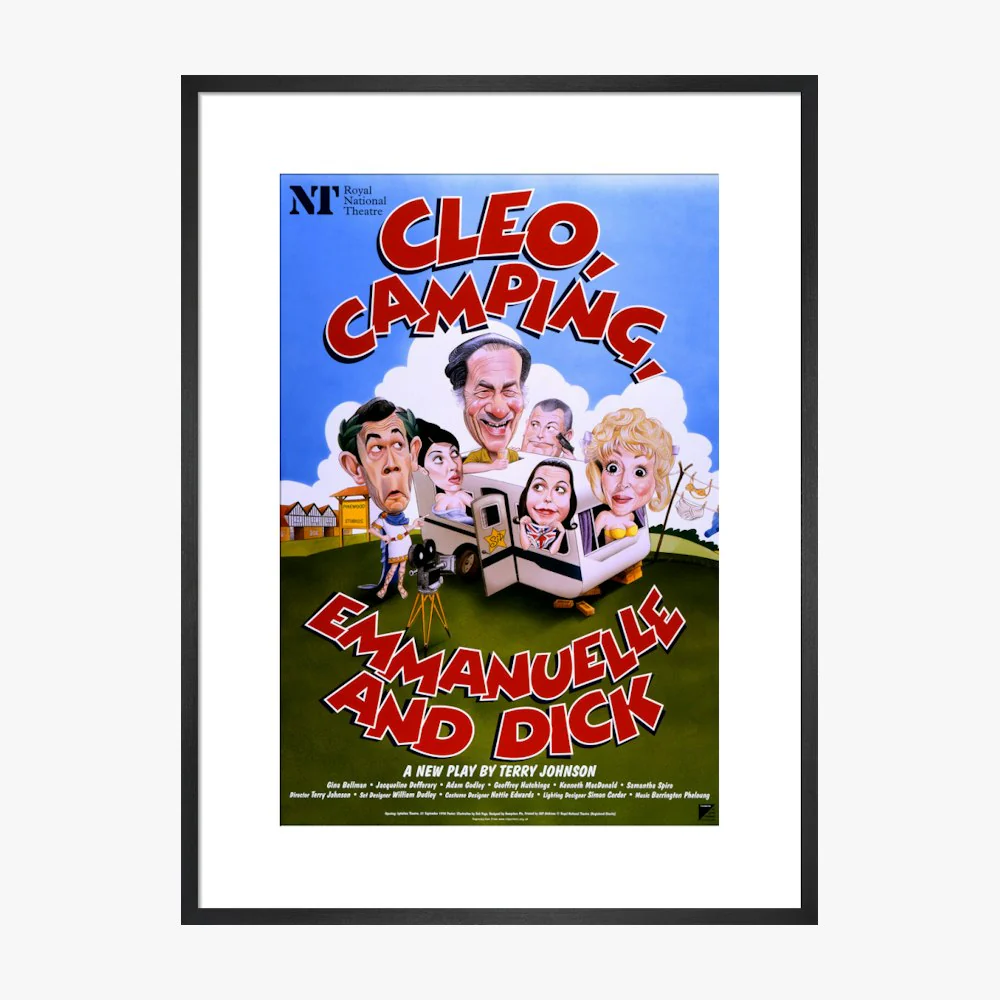 Cleo, Camping, Emmanuelle and Dick 1998 Print - Image 15
