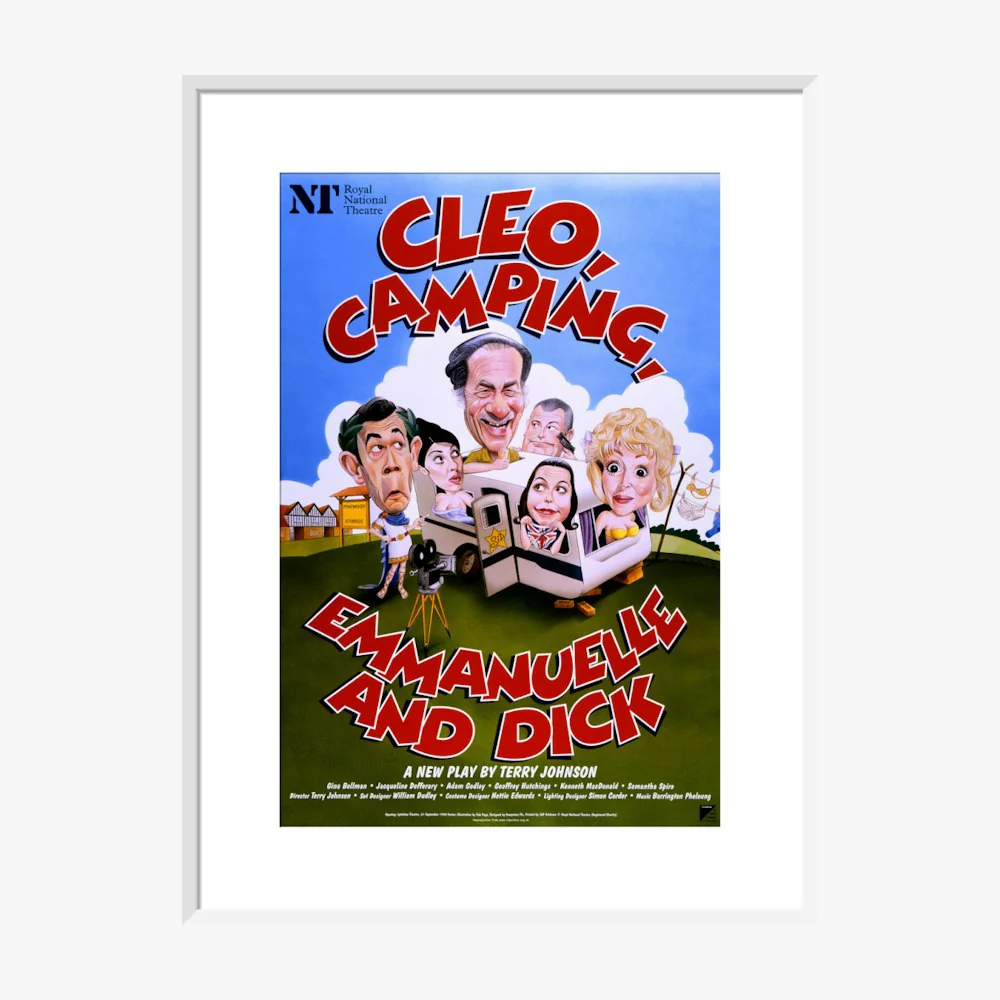 Cleo, Camping, Emmanuelle and Dick 1998 Print - Image 16
