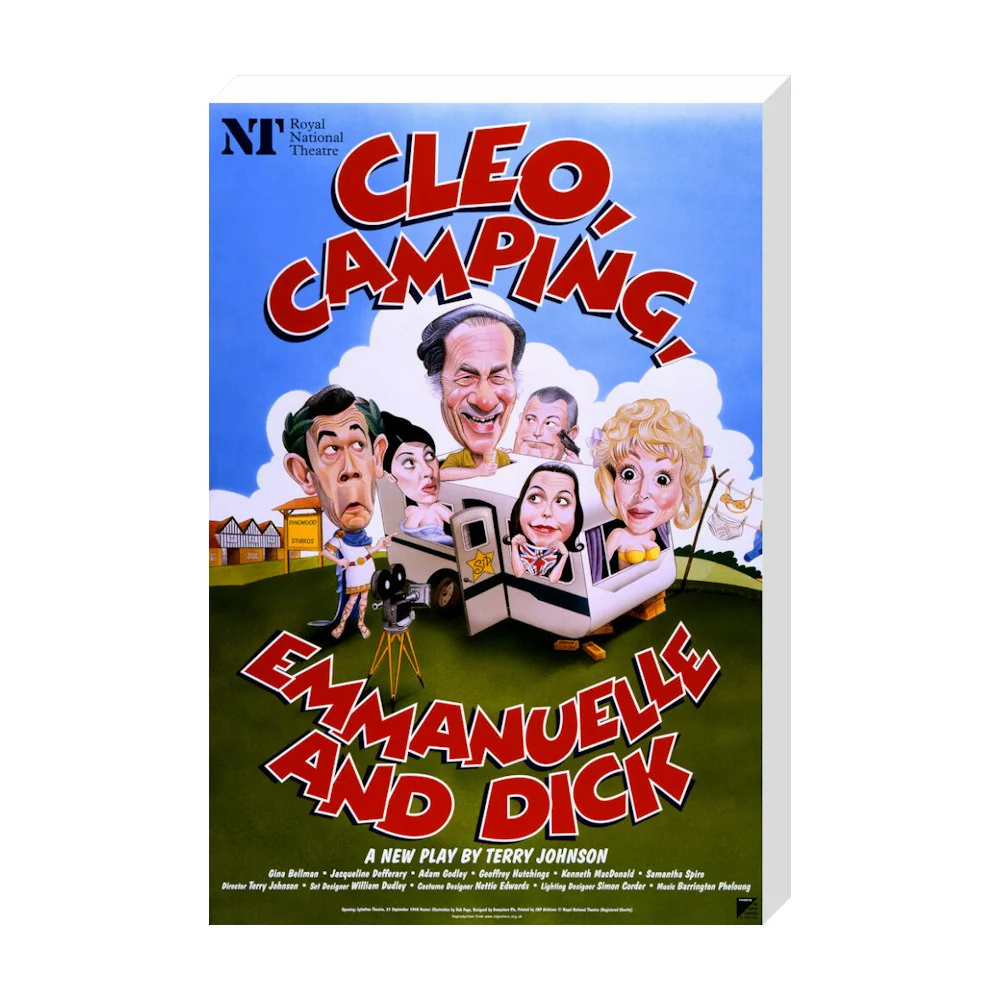 Cleo, Camping, Emmanuelle and Dick 1998 Print - Image 21