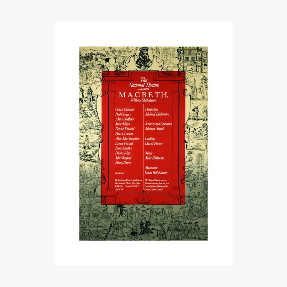 Macbeth 1972 Print - Image 14