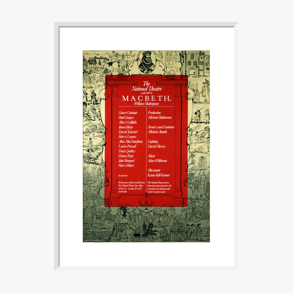 Macbeth 1972 Print - Image 16