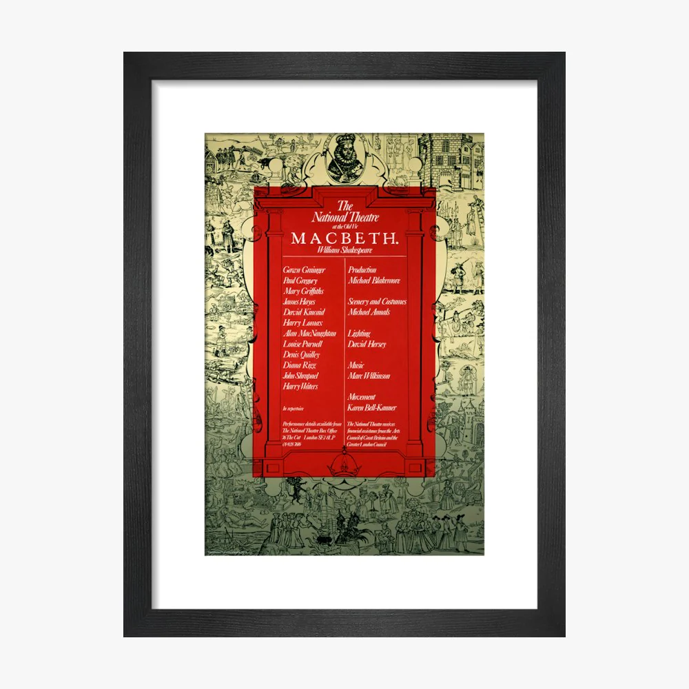 Macbeth 1972 Print - Image 3