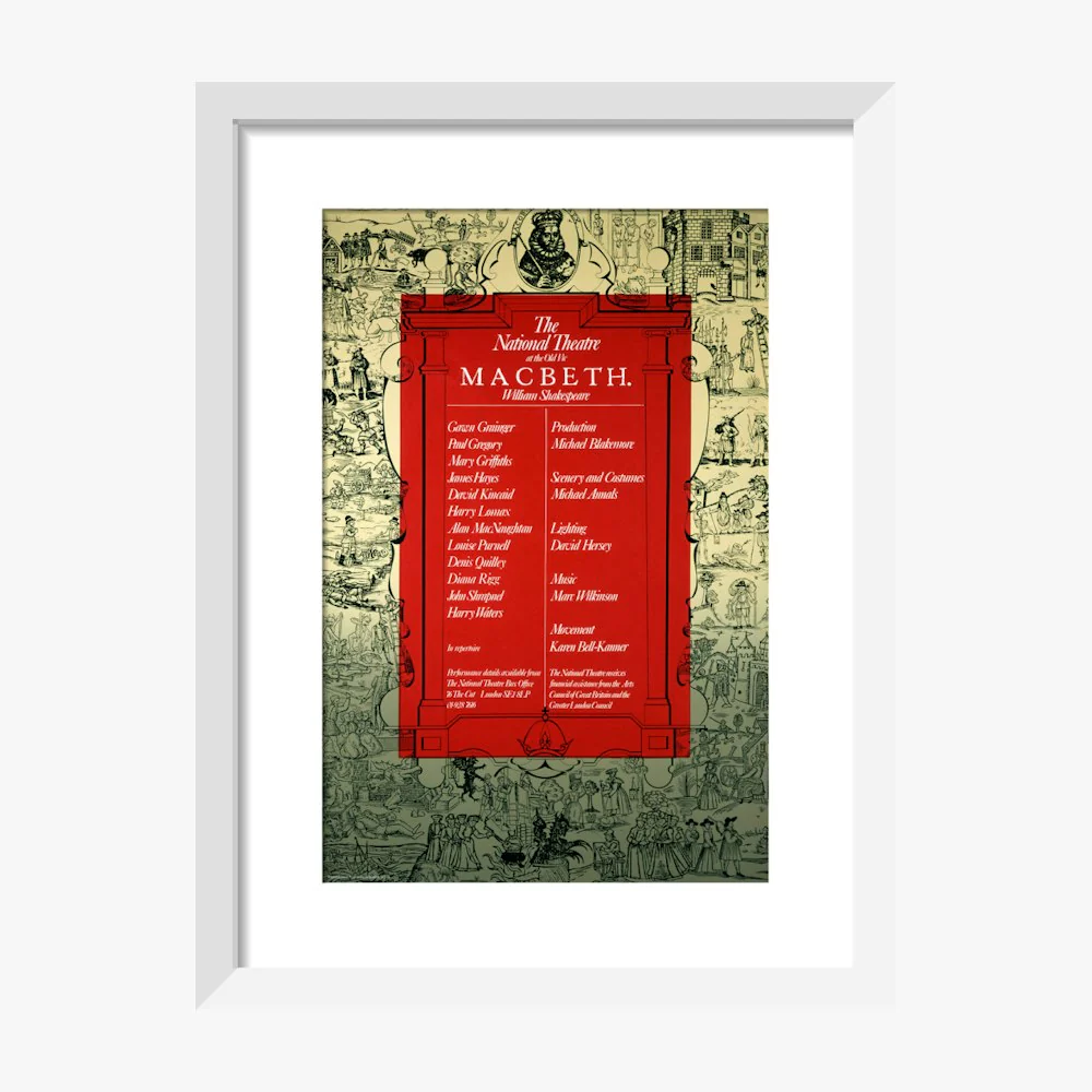 Macbeth 1972 Print - Image 4