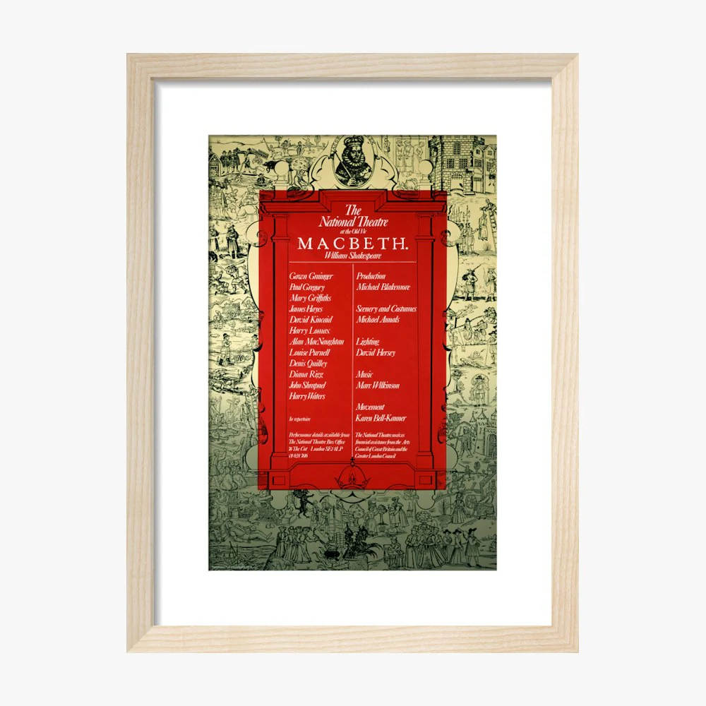 Macbeth 1972 Print - Image 5