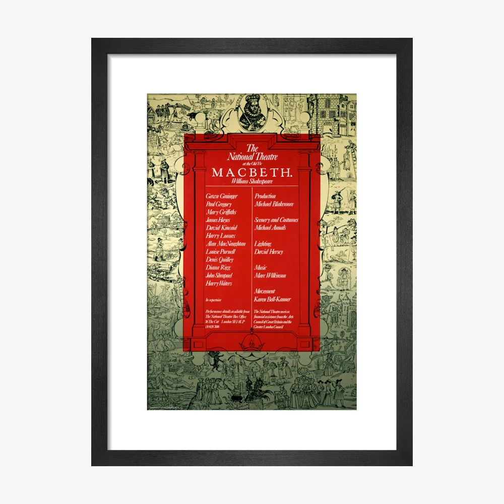 Macbeth 1972 Print - Image 7