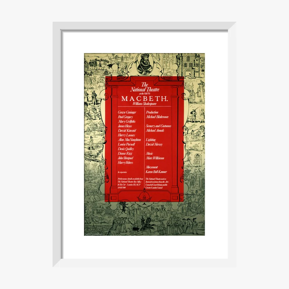 Macbeth 1972 Print - Image 8