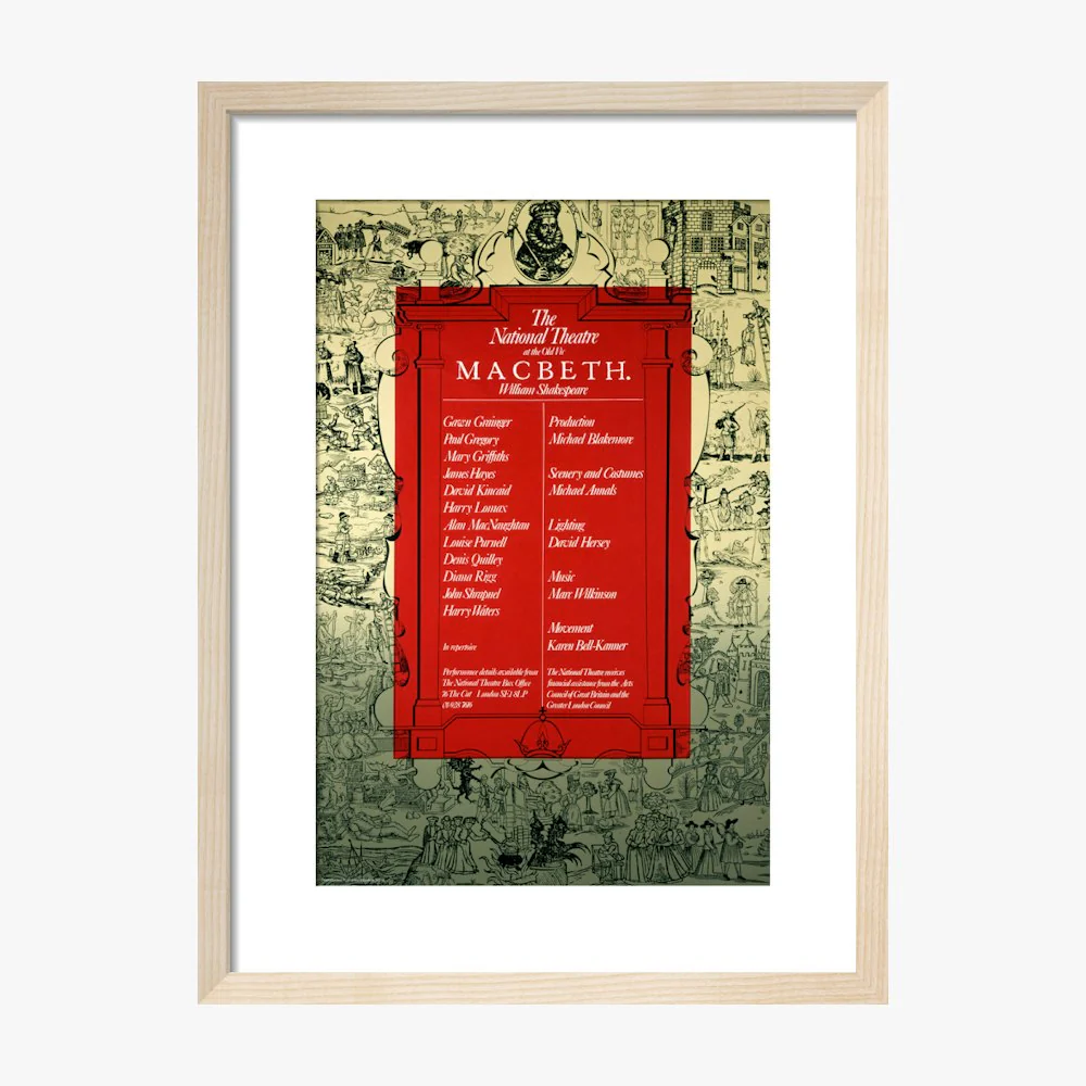 Macbeth 1972 Print - Image 9
